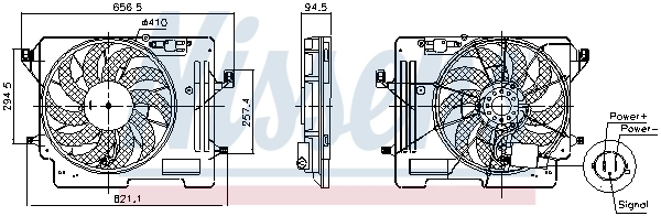 Fan, engine cooling
