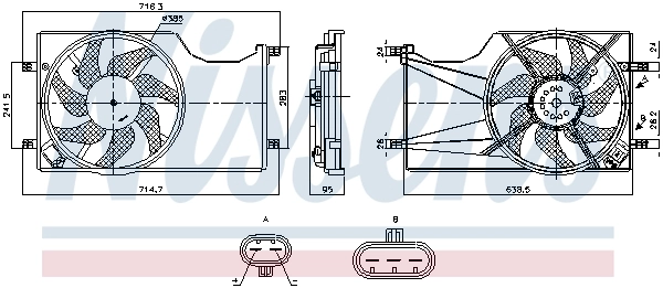 Fan, engine cooling