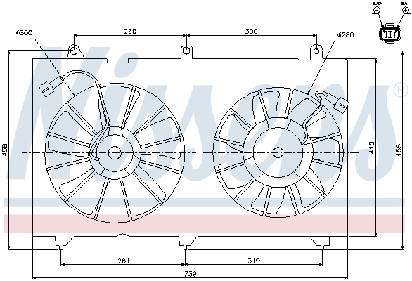 Fan, engine cooling