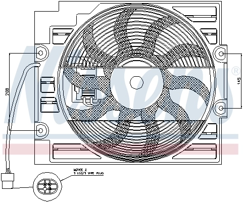 Fan, engine cooling