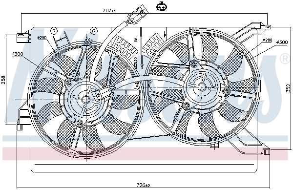 Fan, engine cooling