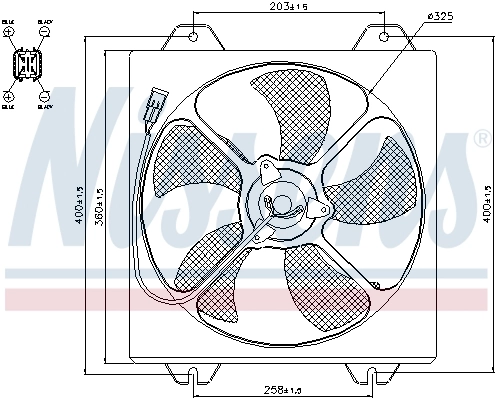 Fan, engine cooling