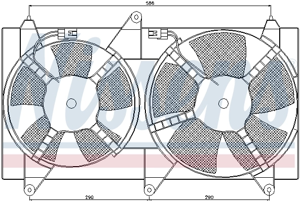 Fan, engine cooling