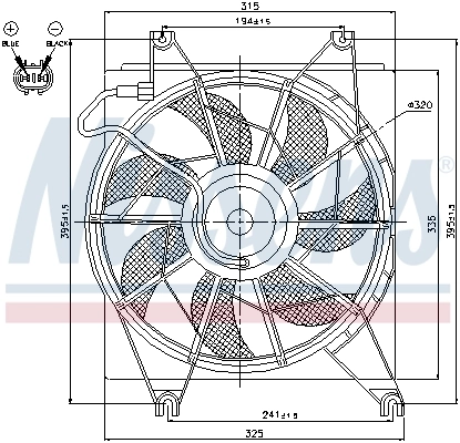Fan, engine cooling