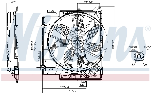 Fan, engine cooling