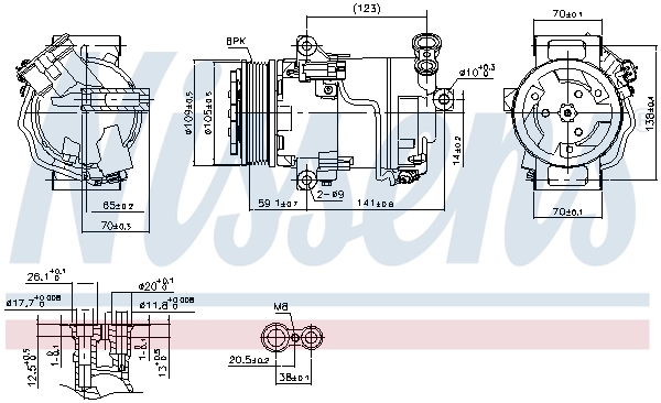 Compressor, air conditioning