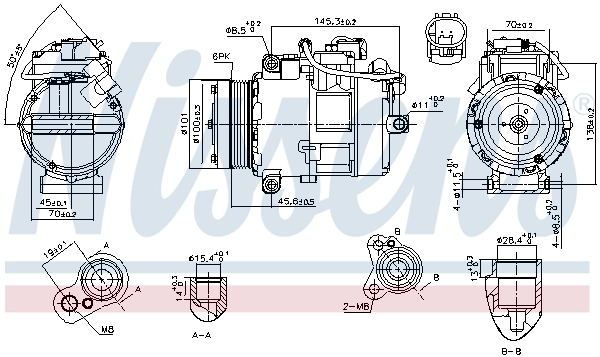Compressor, air conditioning