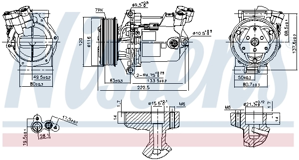 Compressor, air conditioning