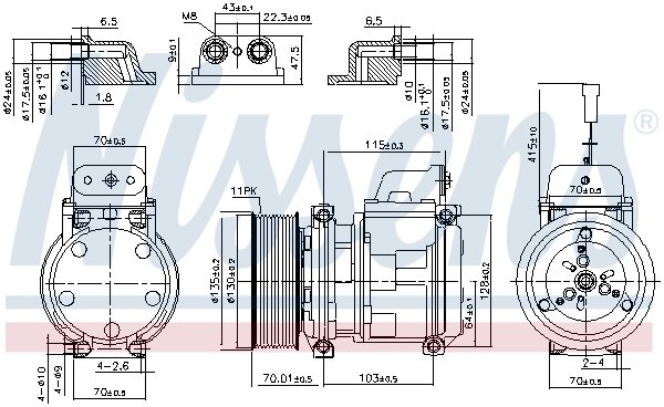 Compressor, air conditioning