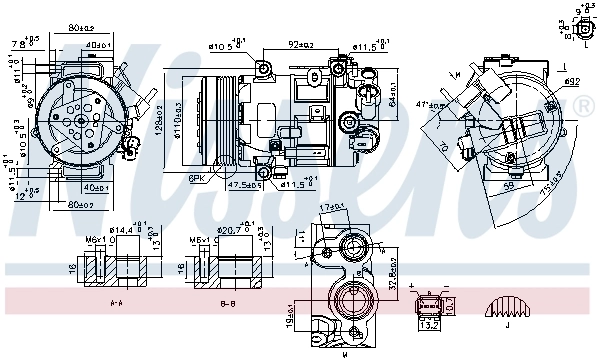 Compressor, air conditioning
