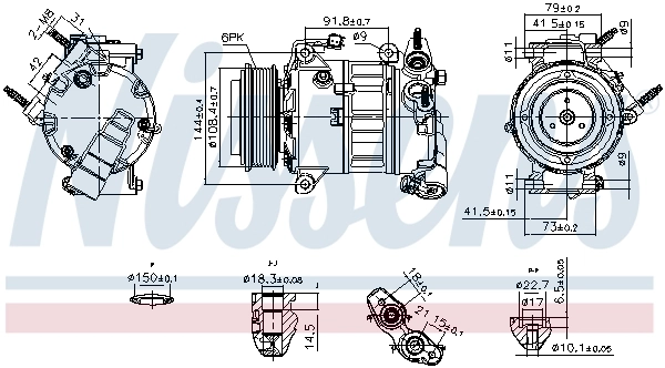 Compressor, air conditioning