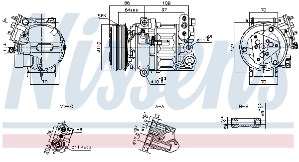 Compressor, air conditioning