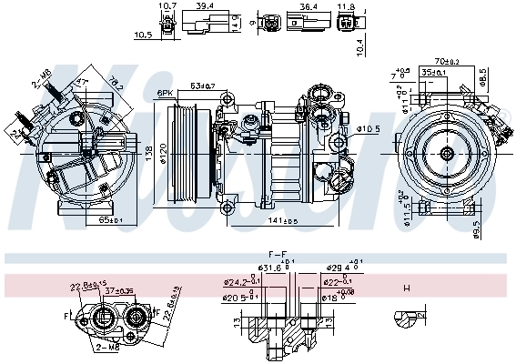 Compressor, air conditioning