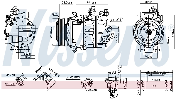 Compressor, air conditioning