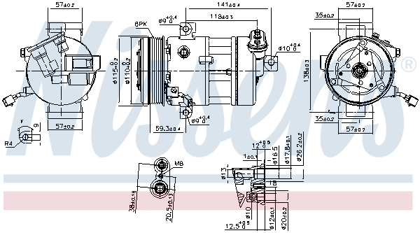 Compressor, air conditioning