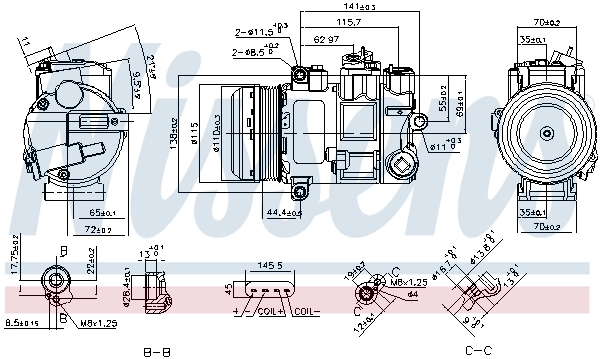 Compressor, air conditioning