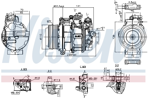 Compressor, air conditioning