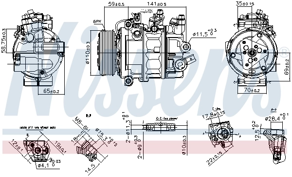 Compressor, air conditioning