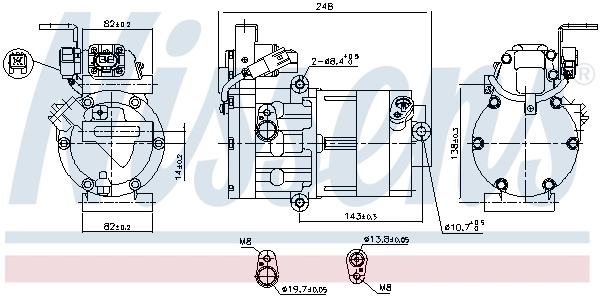 Compressor, air conditioning