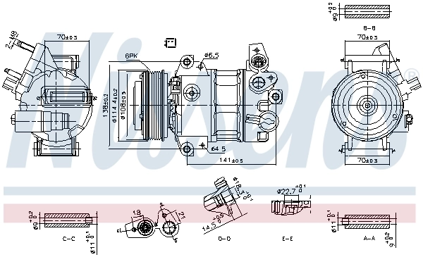 Compressor, air conditioning