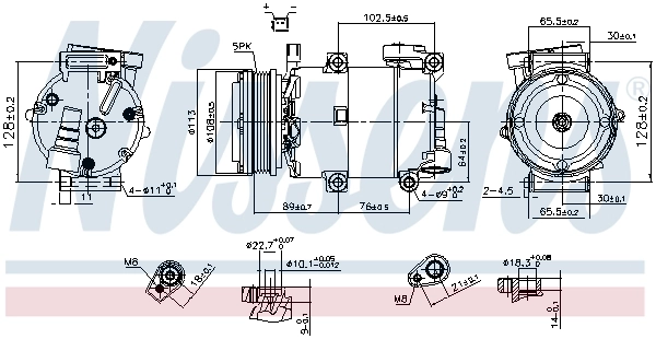Compressor, air conditioning