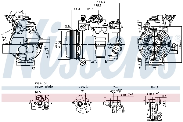 Compressor, air conditioning