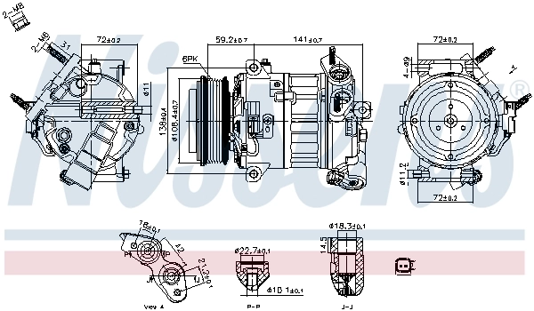 Compressor, air conditioning