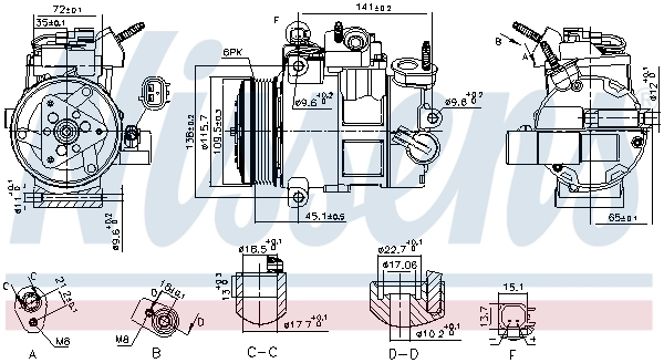 Compressor, air conditioning