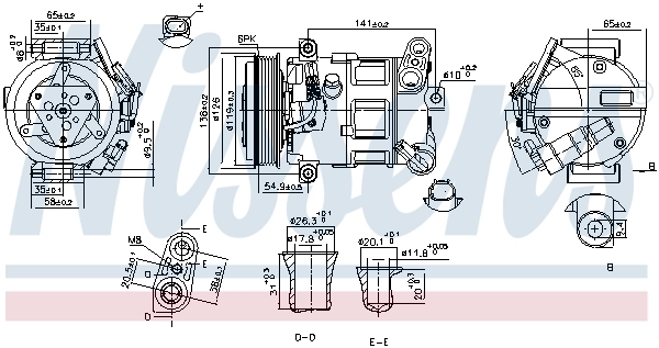 Compressor, air conditioning