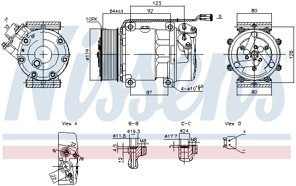 Compressor, air conditioning