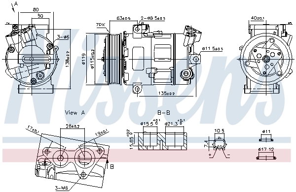 Compressor, air conditioning