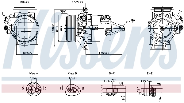 Compressor, air conditioning
