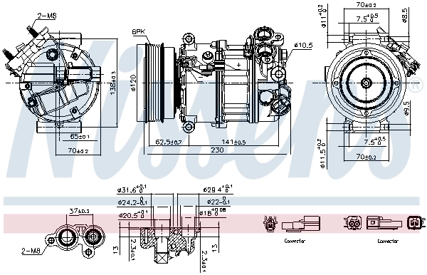 Compressor, air conditioning