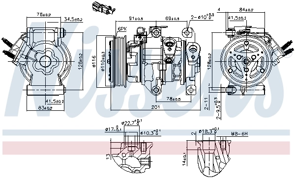 Compressor, air conditioning