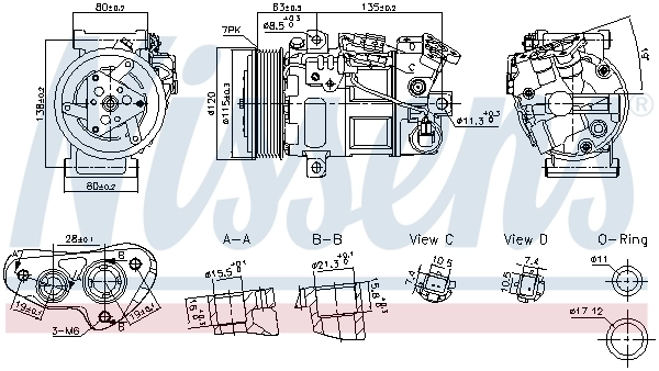 Compressor, air conditioning