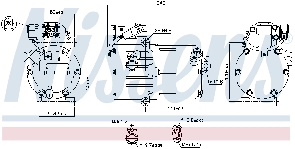 Compressor, air conditioning