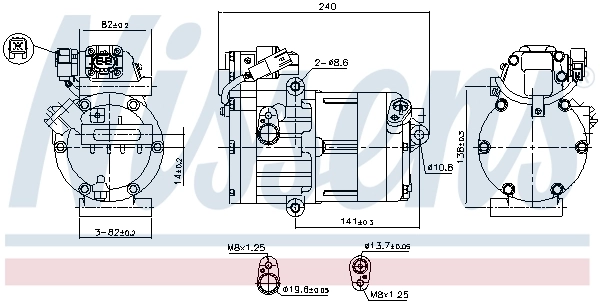 Compressor, air conditioning