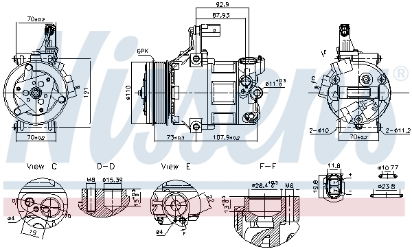 Compressor, air conditioning