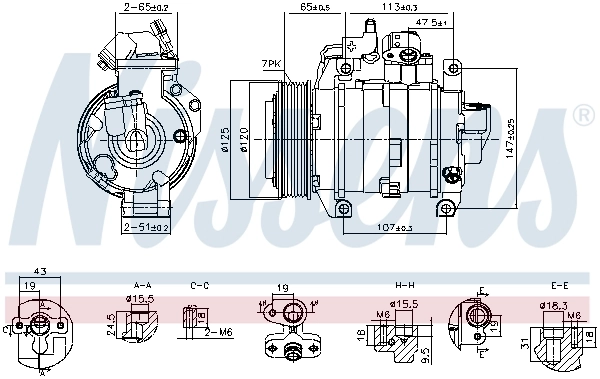 Compressor, air conditioning