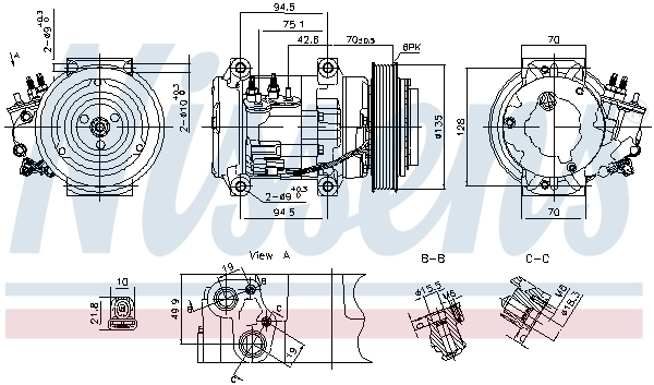 Compressor, air conditioning
