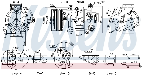 Compressor, air conditioning