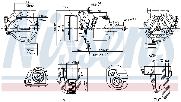 Compressor, air conditioning