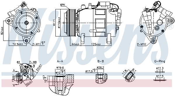 Compressor, air conditioning