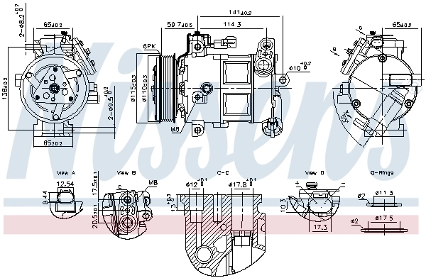 Compressor, air conditioning