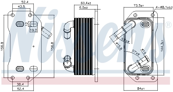 Oil Cooler, engine oil
