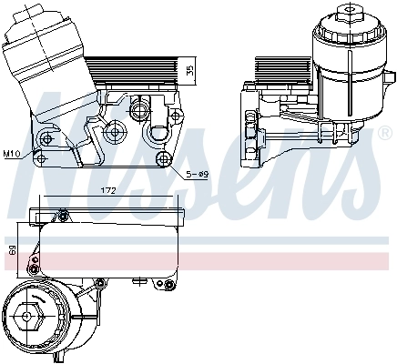 Oil Cooler, engine oil