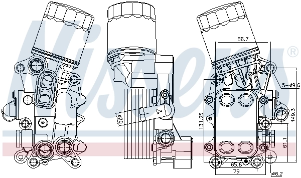 Oil Cooler, engine oil