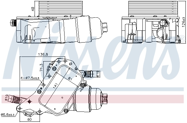 Oil Cooler, engine oil