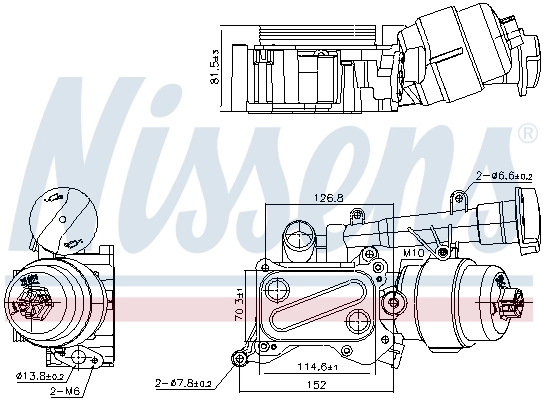 Oil Cooler, engine oil