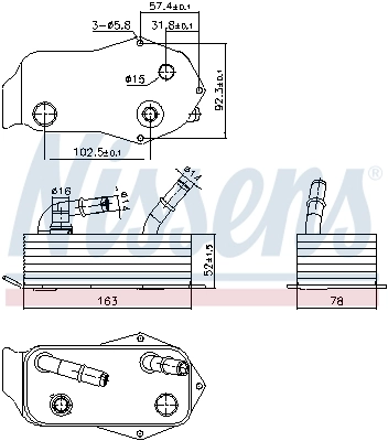 Oil Cooler, automatic transmission